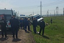 Под Саратовом разбился пассажирский микроавтобус по маршруту №233
