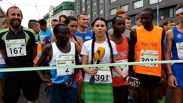 Sputnik Эстония пробежал одну из дистанций Таллиннского марафона