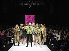 Блеск, неон и хищный принт: показ новой коллекции Volky на Неделе Моды в Москве