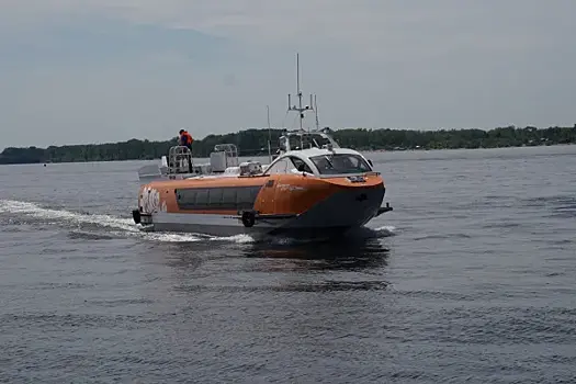 Первое скоростное судно "Валдай" в Самарской области назвали в честь Ильи Репина