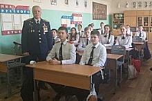 Крюковские кадеты узнали героическую историю их малой родины