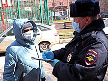 Сотрудники полиции контролируют соблюдение режима самоизоляции