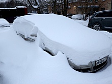Из-за снегопада москвичам начали предлагать платные услуги по откапыванию машин