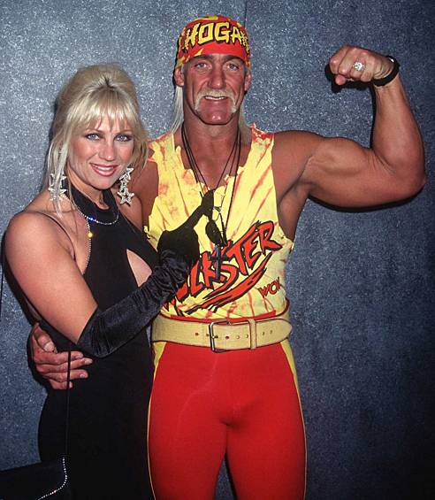 Халк Хогас с бывшей женой Линдой, 1994 год
