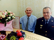 Бывшему участковому из Печатников Ивану Стрельцову исполнилось 90 лет