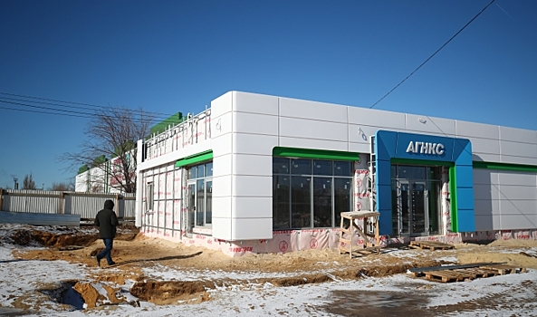 В Волгограде строят новую АЗС с экологичным газомоторным топливом