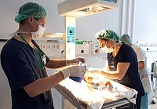 Врачи зеленоградской больницы спасли маму и новорожденную малышку