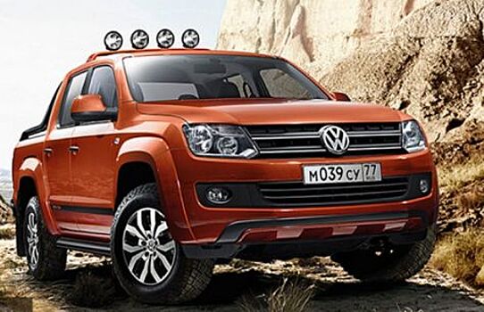 Volkswagen показал новый пикап Amarok 2017 года