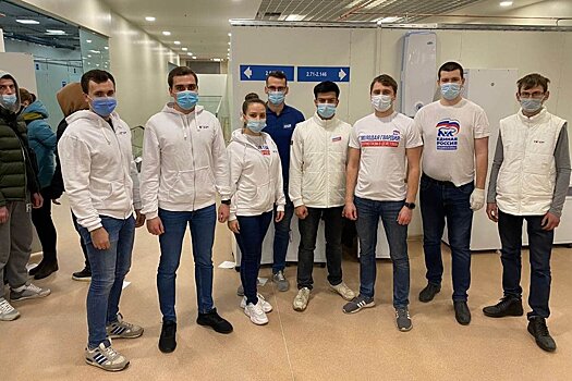 Молодогвардейцы Подмосковья в Раменском помогли переоборудовать ТЦ в госпиталь для больных коронавирусом
