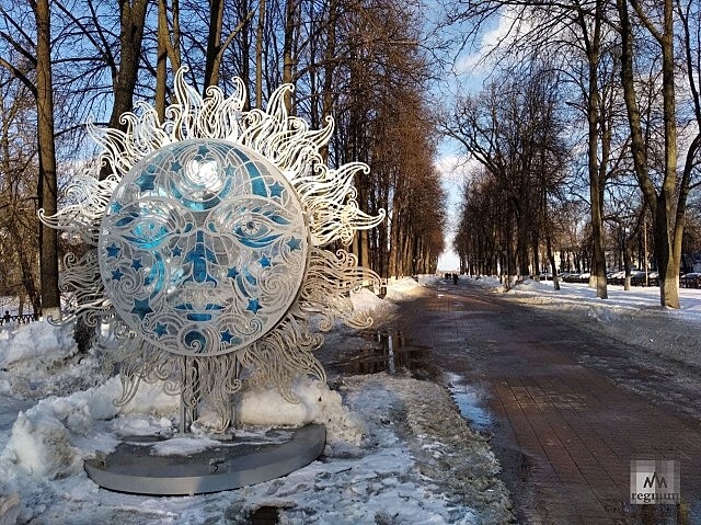 В Ярославле этой зимой снега выпало чуть больше, чем обычно