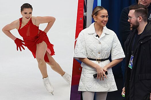 Валиева покоряла лёд и радовалась оценкам, Загитова появилась со «снежным» макияжем. Фото