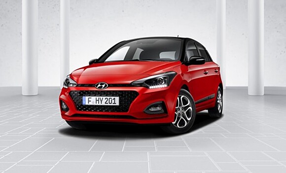 Рестайлинговый Hyundai i20 получил быстрый «робот» и двухцветный кузов