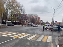 Водитель и пассажирка пострадали при столкновении двух авто в Кстове