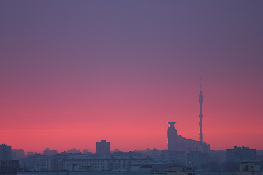 Останкинская телебашня, Москва, Россия, Европа