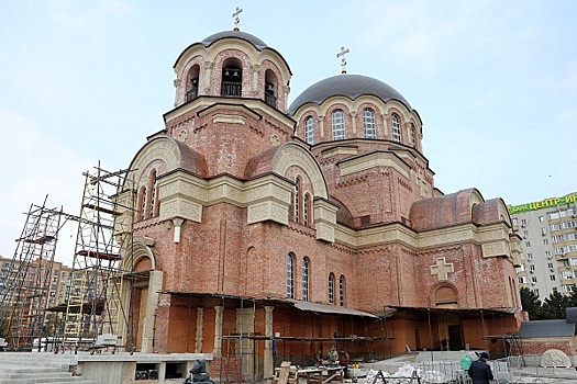 Богослужения в главном воинском храме ЮВО намерены начать в мае 2025 года