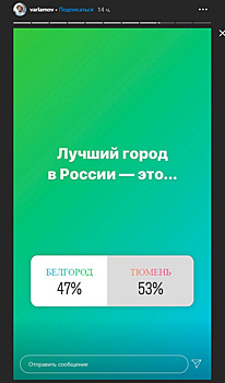Читатели Варламова выбирают лучший город Земли. И там есть Тюмень