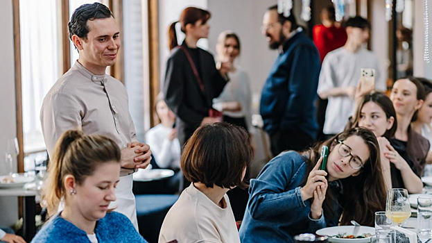 Катя Мускатина, Андрей Лапин, Оксана Грекова и другие на пресс-ланче в честь старта гастрономического фестиваля