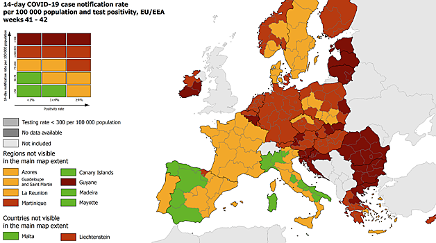 Ситуация с коронавирусом в ЕС стремительно ухудшается