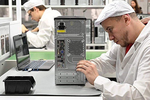 Объем производства компьютеров в Петербурге увеличился с начала года