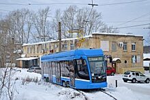 Новую модель трамвая доставили на испытания в Челябинск