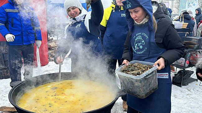 Курская уха из щуки с раками произвела фурор на липецком гастрофестивале