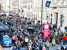 Шоу исторической техники состоялось в центре Лондона