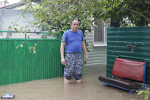 На Кубани начали оценку ущерба подтопленным домовладениям