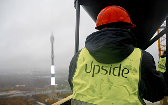 В Upside Towers залит последний куб бетона 55-этажного корпуса «Эльбрус»