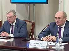Дмитрий Азаров провел встречу с зампредседателя правления ПАО "Газпром" Виталием Маркеловым