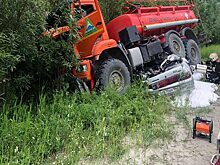 Трое человек умерли в ДТП с КАМАЗом в Югре