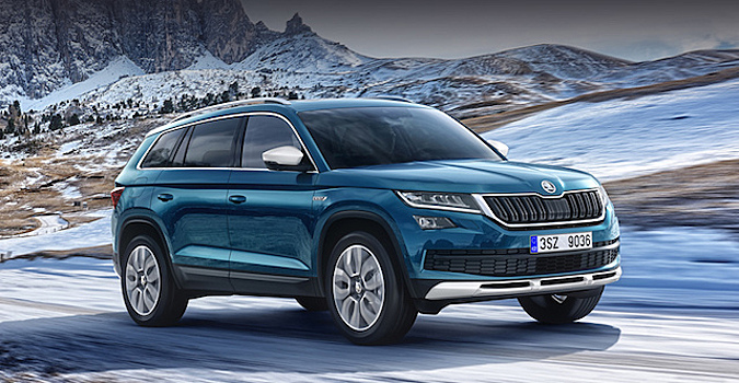 Названы цены на кроссовер Skoda Kodiaq Scout для России