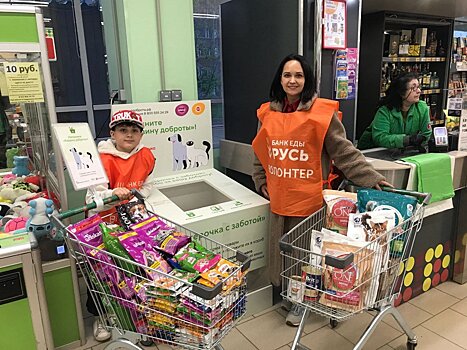 Гости «Пятерочки» в 1,5 раза чаще стали помогать бездомным животным