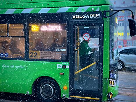 В Курске из-за непогоды общественный транспорт идет с задержками