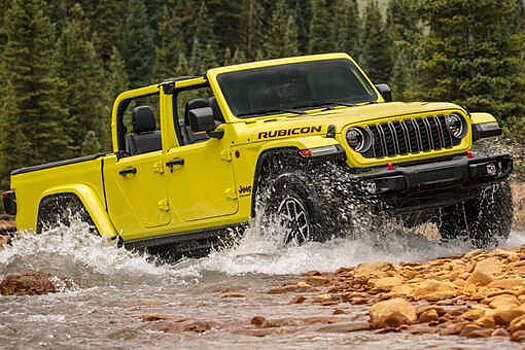 Jeep представила в Детройте обновленный пикап Gladiator