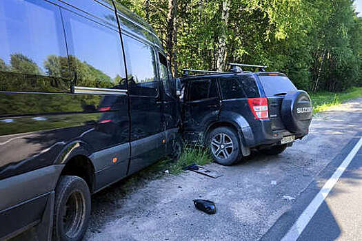 В Карелии восемь человек пострадали в ДТП с микроавтобусом