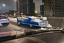 Культовый Chevrolet Impala начала 70-х годов разбили в Москве