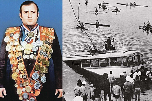 Подвиг советского пловца Шаварша Карапетяна – спас людей из тонущего троллейбуса