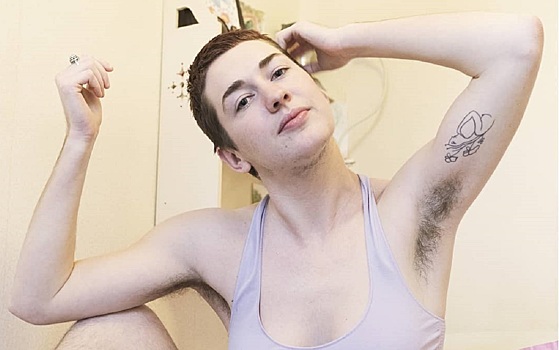 Девушка не брилась два года и показала результат