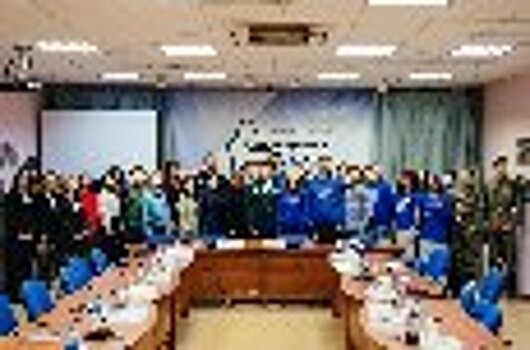 Сотрудник УФСИН России по Тюменской области принял участие в пресс-конференции, посвященной старту патриотической кампании «Мы помним - 2025»