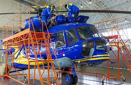 Строительство первого в Каспийском регионе центра ТОиР вертолетов Миль завершится к концу года