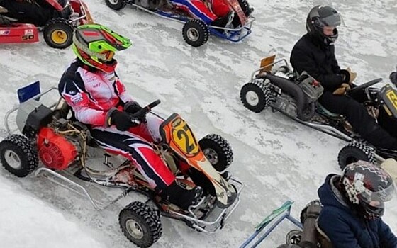 В Спасском районе впервые прошли соревнования по картингу