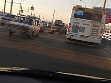 В Волгограде «пятнадцатая» взяла на таран маршрутку