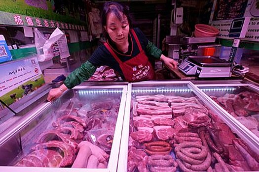 Рост цен в Китае обновил рекорд из-за свинины