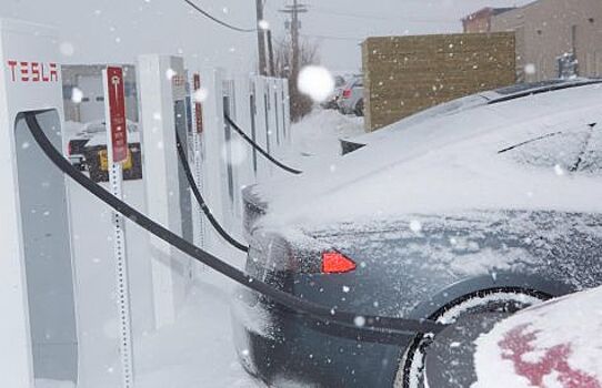 Как поведет себя электромобиль при зимней эксплуатации в России?