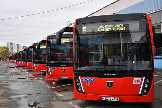 В Казань привезли 65 новых автобусов. Вот на какие маршруты они выйдут