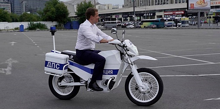 В Ижевске будут делать электрические мотоциклы для полиции