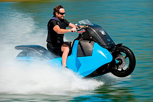 Gibbs представила мотоцикл-амфибию