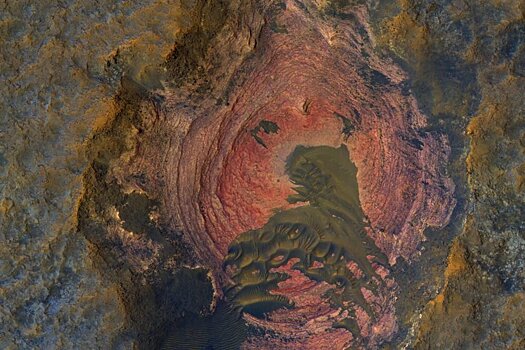 НАСА опубликовало необычный снимок поверхности Марса