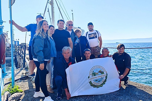 Варвара Заборцева побывала на Байкале в рамках проекта "Большая страна - Большая книга"