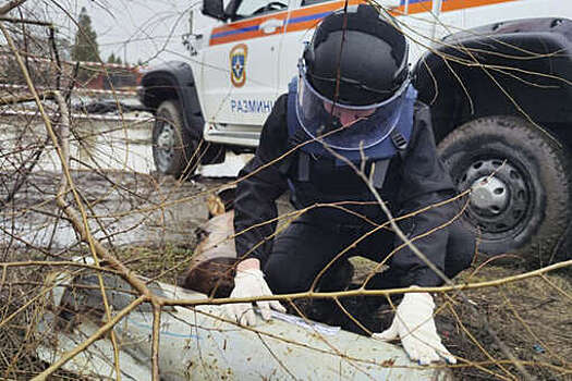 МЧС: в Ростовской области спасатели уничтожили три фугасные бомбы времен войны